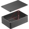 Enclosure; ABS Plastic; Black; 4.31 in.L x 3.06 in. W x 1.46 in. H; Black - 70148337 - Allied Electronics, Inc.
