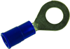 Terminal, Ring Tongue, 1/4In, Crimp Blue; Stud Size - Metric 3M - 95C2831 - Newark, An Avnet Company