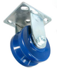 Rigid Caster - Polyurethane V Groove Wheel - Model 9 -- 9APV4x2B-R
