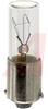 Lamp; Miniature Bayonet; 24 V; 0.07 A; 1.19 in. L x 0.33 in. Dia.; C-2F - 70216198 - Allied Electronics, Inc.