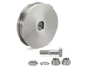HEAVY DUTY STAINLESS STEEL ROLLER (U-SHAPE) - JS380-60H - JS380-60H - Sugatsune America, Inc.