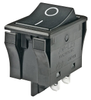 SWITCH ROCKER DPST 16A 125V - JWL21RA2A/UCV - NKK Switches