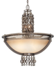 N6723-258 Six Light Bowl Chandelier - N6723-258 - Minka Group