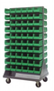 Bins & Systems - Ultra Stack and Hang Bins (QUS Series) - Louvered Racks - Complete Packages - QMD-36H-230 - Image
