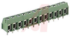 PCB, Terminal Block; 30-16 AWG; 12; Vertical; 10/17.5 A; 300/450 V; M2.5; 5 mm - 70078258 - Allied Electronics, Inc.