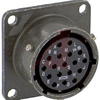 CONNECTOR,MILSPEC BOX MOUNTING RECEPTACLE,CLASS E,SIZE 14,18#20 SOLDER SOCKET - 70010929 - Allied Electronics, Inc.