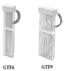Side Mount Fluoropolymer Covered Heaters -- GTF6 and GTF9 Styles - Image