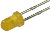 Led, Amber, T-1 (3Mm), 8.5Mcd, 608Nm; Led Color Multicomp Pro - 14N9371 - Newark, An Avnet Company