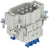 Heavy Duty Insert, Plug, 6B, 6Pos, 14Awg; Product Range Harting - 85Y2750 - Newark, An Avnet Company