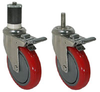 Stem - Swivel Caster with Total Locking Brake - Model 3A - SS-3ARG4X-ML - Caster City, Inc.