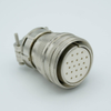 MS Series UHV Connector, 20 Pins, 700 Volts, 10 Amps per Pin, Accepts 0.056″ or 0.062″ Dia Pins - A1181-1-CN - MPF Products, INC.