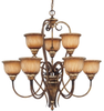 969-243 9 Light Chandelier - 969-243 - Minka Group