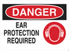 Ear Protection Sign - 43473 - Brady Corporation