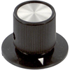 Round Knob With Arrow Indicator, 6.35Mm; Shaft Type Ehc (Electronic Hardware) - 95F6991 - Newark, An Avnet Company