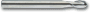 Carbide Decimal -- 2-Flute Single-End Ball Nose Regular - Image