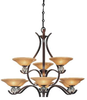 4489-167B Mid. Chandeliers-Glass Up - 690831 - Capital Lighting, Inc.