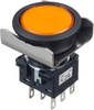 Pb Switch, Dpdt, 24Vac/dc, Solder, Amber; Product Range Idec - 47AC9176 - Newark, An Avnet Company