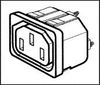 Connector, Power Entry, Female, 15A; Iec Connector Type Multicomp - 92N4158 - Newark, An Avnet Company