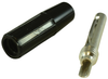 Banana Plug, 10A, Solder, Black; Gender Deltron Components - 45M6857 - Newark, An Avnet Company