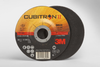 3M Cubitron II COW Ceramic Aluminum Oxide Cutoff Wheel - Type 27 (Depressed Center) - 36 Grit Very Coarse Grade - 4 1/2 in Diameter - 7/8 in Center Hole - Thickness 7/8 in - 66535 -- 051115-66535 - Image