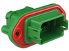 Rcpt Housing, 12Pos, Key-C, Plastic; Product Range Amphenol Sine/tuchel - 78Y0451 - Newark, An Avnet Company