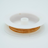 Kapton Insulated In-Vacuum Wire, Stranded Core, 24 AWG, 0.030″ Insulation Dia, 2,000 VDC, 4 Amps, 30′ length - A7300-5-WR - MPF Products, INC.