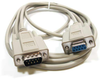 10ft DB9 M/F Null Modem Cable -- NU23-10 - Image