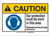 Brady B-555 Aluminum Rectangle White Personal Protection Equipment (PPE) Sign - 14 in Width x 10 in Height - 144313 - 754473-96978 - R. S. Hughes Company, Inc.