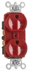 Duplex/Single Receptacle - TR5362-RED - Selecta Products