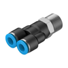 Pneumatics, Hydraulics - Fittings, Couplings, and Distributors - QSY-3/8-8 - Quarktwin Technology Ltd.