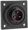 Connector; Pin; 3; Supplied Fitted; Screw Terminal; 10 A; 250 VAC/VDC; -20 degC - 70099247 - Allied Electronics, Inc.