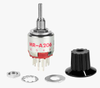 Half-Inch Diameter Process Sealed Rotaries - MRA206-A - NKK Switches