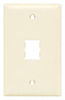 Datacommunication Face Plate -- TPD1-GRY - Image