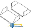 Panduit® Rack Mount 19" Cantilevered Shelf 3 RU -- SRM19CM3 - Image