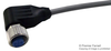 Sensor Cable, Amp, M12 Sensor Right Angle 4 Position Receptacle, Free / Stripped End, 1.5 M, 4.9 Ft Rohs Compliant Te Connectivity - 49Y4423 - Newark, An Avnet Company