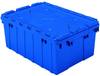 Akro-Mils Keepbox 8.5 gal 35 lb Blue Industrial Grade Polymer Attached Lid Container - 21 1/2 in Length - 15 in Width - 9 in Height - 39085 BLUE -- 39085 BLUE - Image
