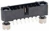 7+7 Pos. Male DIL Vertical Throughboard Conn. Jackscrews - M80-5101442 - Harwin Plc