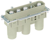 Heavy Duty Insert, Plug, 3Pos, 1-2/0Awg; Product Range Harting - 04C9570 - Newark, An Avnet Company