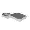 Quarter-Turn Cam Latch Cam, 12mm  Grip, 316 Stainless Steel, Electropolished - E5-9007 - Southco