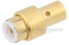 MMBX Plug (Male) Snap-On Connector For RG405, FM-SR086CUTN, FM-SR086ALTN Cable, Solder/Non-Solder Contact With Male (Plug) Center Contact - FMCN1018 - Fairview Microwave Inc.