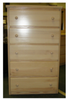 Cottage Five Drawer Chest-JC2292 - JC2292 - Jess Crate Furniture