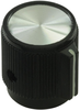 Single Bar Skirted Knob, 6.35Mm; Shaft Type Ehc (Electronic Hardware) - 95F6995 - Newark, An Avnet Company