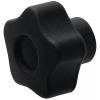 Star Knob - Female; 1.260 in; 1/4-20; Brass - KHY-110 - Reid Supply