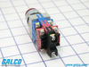 IDEC Pushbutton Illuminated - ALW29922D-R-12V - Galco Industrial Electronics