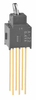 SWITCH ROCKER DPDT 0.4VA 28V - A22K1W/328 - NKK Switches