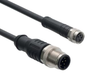 Special and adapter cables - M12 - VFB-SK8P/4P-M12/M8-S-G-7,5M-BK-2-X-A-4 -  - Schmersal Inc.