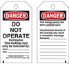 Lockout Tags - 50251 - Brady Corporation