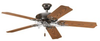 52" Patio Fan, Antique Bronze with Oak Blades - P2502-20 - bulbs.com