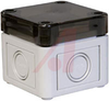 Enclosure, Plastic Transparent; Polycarbonate; Polyurethane; Light Gray; 4X - 70075314 - Allied Electronics, Inc.