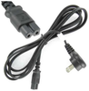 6ft 18 AWG 2-Slot Polarized Right Angle Power Cord (IEC320 C7 to NEMA 1-15P) -- P7NP-SR06
